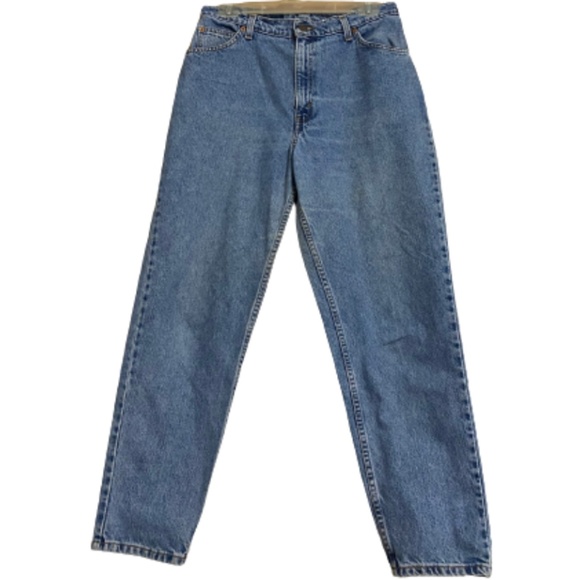 Levi's Denim - LEVI’s WOMEN’s SUPER HIGH WAIST RELAXED TAPERED LEG MOM BLUE JEANS Size- 29-30/M